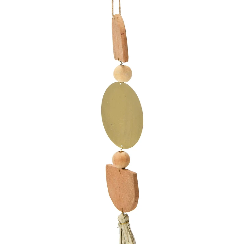 Hello Honey® Terracotta & Metal Wall Hanging