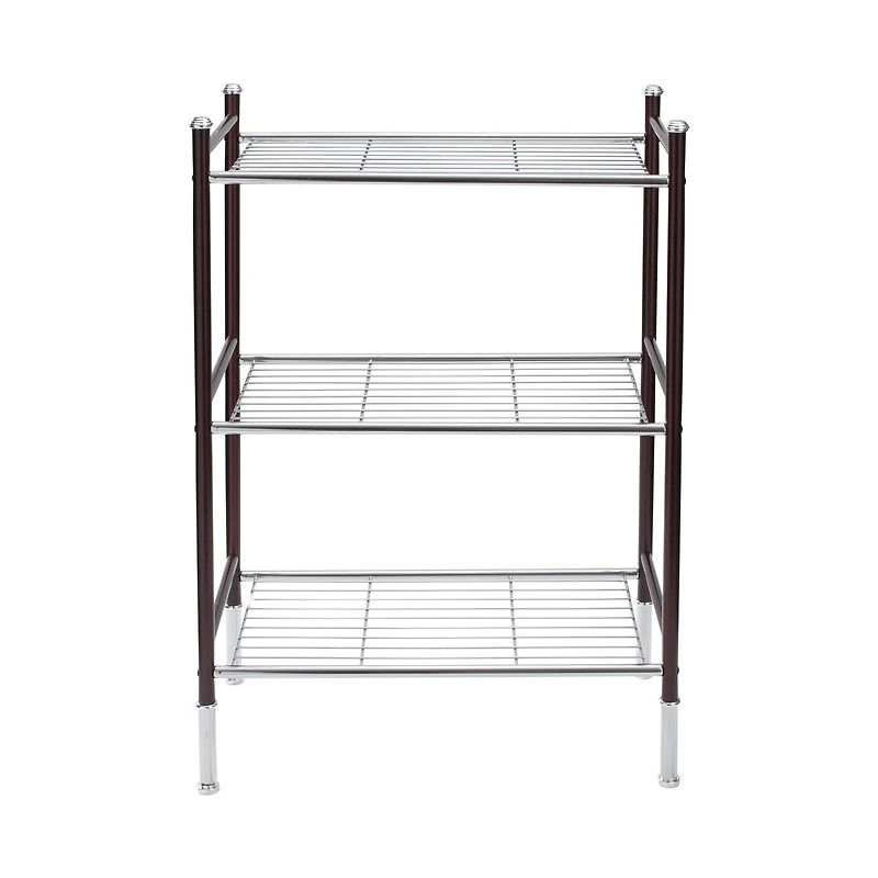 Organize It All Duplex 3 Tier Freestanding Wire Rack