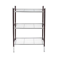 Organize It All Duplex 3 Tier Freestanding Wire Rack