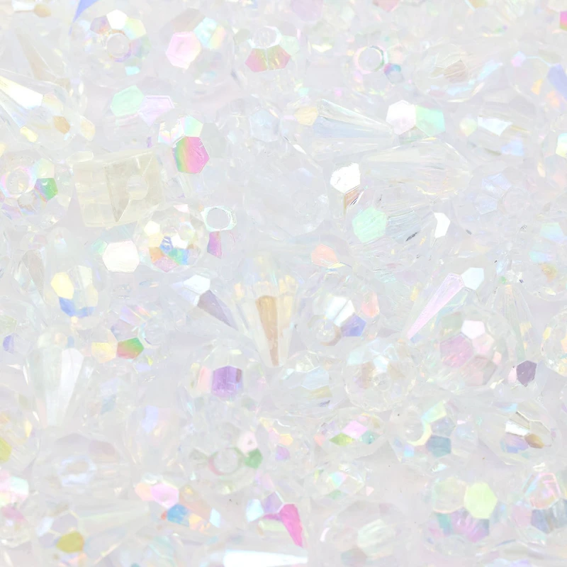 Mixed Faceted Beads, 260ct. by Creatology™