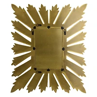 Hello Honey® 35.25" Gold Sunburst Rectangular Wall Mirror