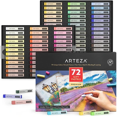 Arteza® 72 Color Soft Pastel Set