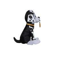 3ft. Airblown® Inflatable Marshall in Skeleton Costume