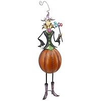 Design Toscano 3ft. Gloria VanderBoo Metal Witch Bobble Statue