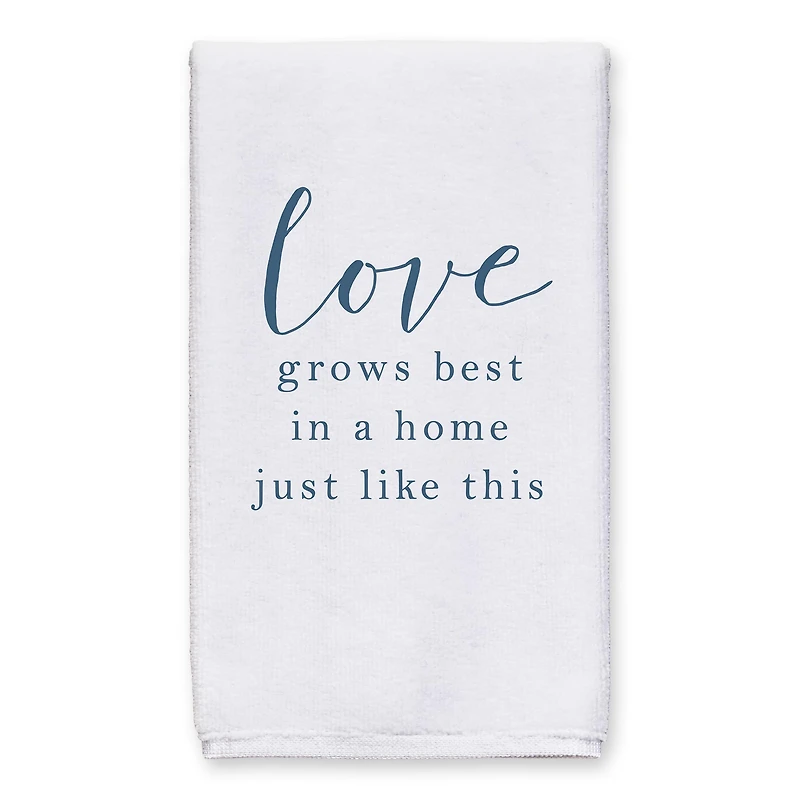 Love Grows in Homes Like This Hand Towel Set