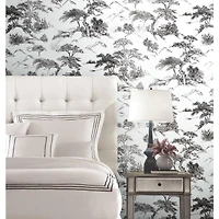 RoomMates Oriental Toile Peel & Stick Wallpaper