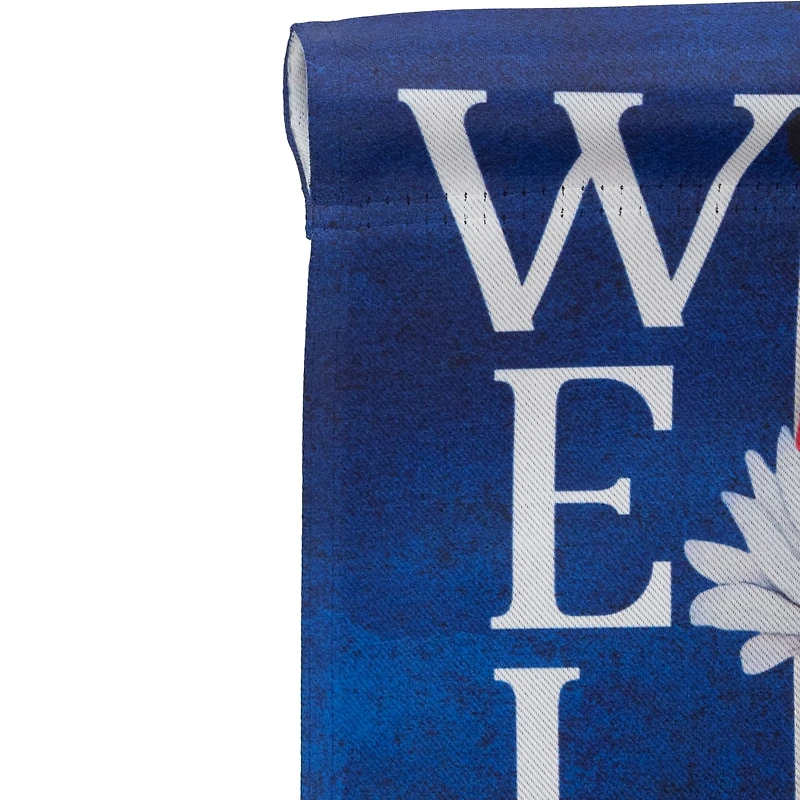 18" Stars & Stripes Hearts Patriotic Americana Garden Flag