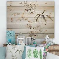 Designart - Retro Drawing of Flowers III