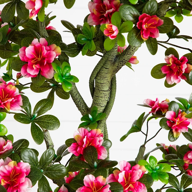 6ft. UV Resistant Artificial Azalea Tree (Indoor/Outdoor)