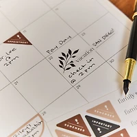 The Happy Planner® Modern Charm Small Desk Calendar