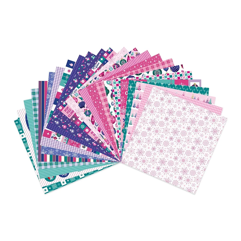 6" x 6" Jewels & Jolly Double-Sided Paper Pad, 24 Sheets by Recollections™