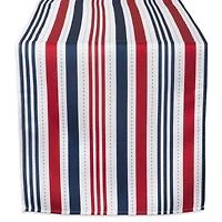 DII® 108" Patriotic Stripe Outdoor Table Runner
