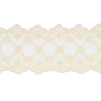 3" Ivory Embroidered Lace Trim by Celebrate It®