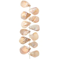 12 Pack: White Shell Teardrop Beads, 34mm by Bead Landing™