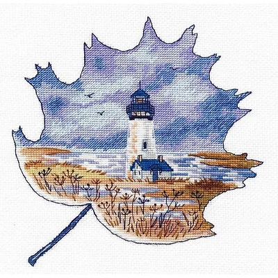 Oven Yaquina Head Lighthouse Cross Stitch Kit