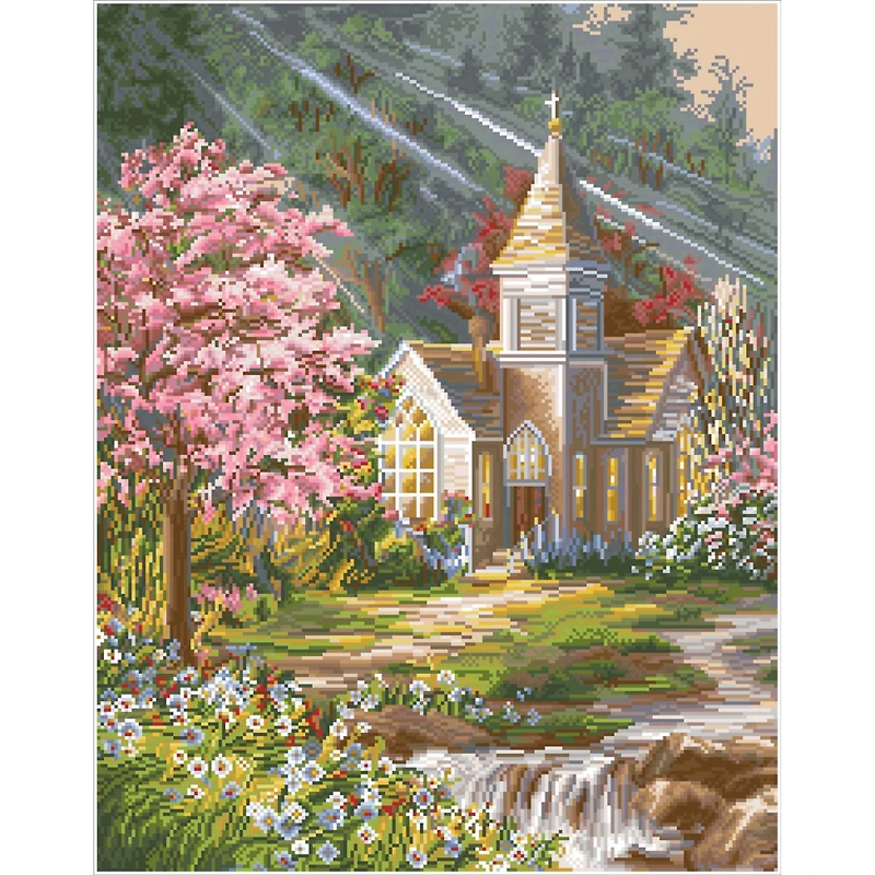Diamond Dotz® Advanced Be Still Spring Diamond Painting Kit