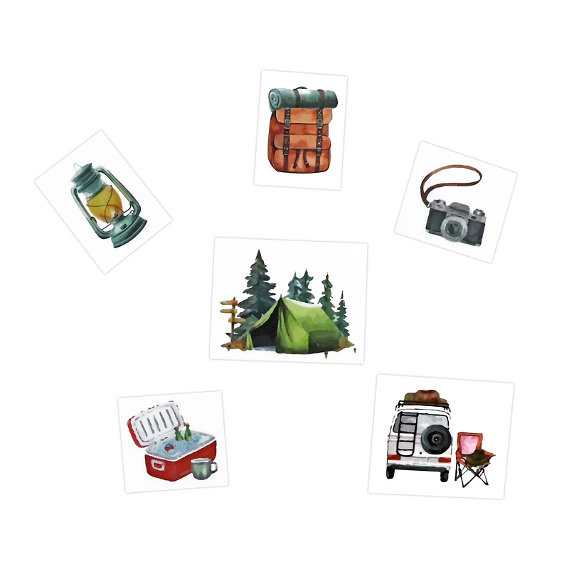 Camping Cold Transfer Stickers by Recollections™
