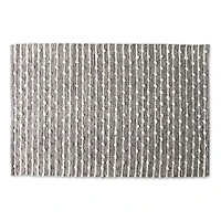 DII® Mineral Gray Recycled Cotton Loop Rug, 2ft. x 3ft.