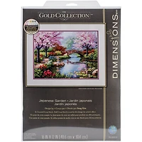 Dimensions® Gold Collection Japanese Garden Counted Cross Stitch Kit