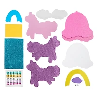 Unicorn & Rainbow Suncatcher Kit by Creatology™
