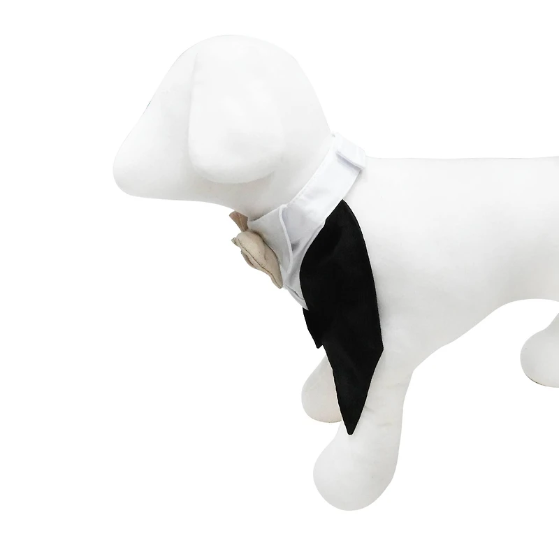 Best Furry Friends Rustic Tuxedo Dog Collar