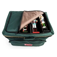 TreeKeeper 72ct. 4" Christmas Ornament Storage Box with Top Pocket