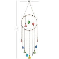 Multi Aluminum Contemporary Windchime 44" x 12" x 3"