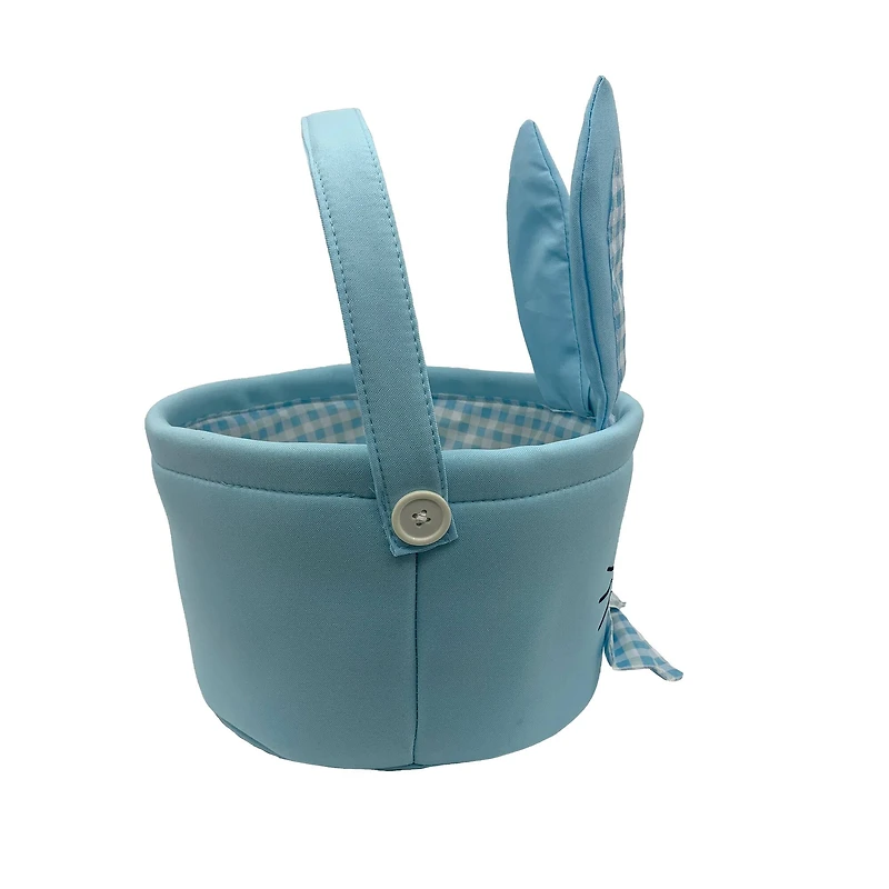9.5" Boy Bunny Canvas Basket by Creatology™