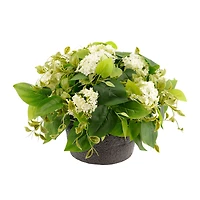 Haute Decor 24" Hydrangea Urn Filler with Adjustable Height