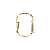 Golden Curved Wire Photo Easel by Studio Décor