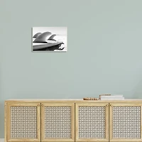 Stupell Industries Surfboard Fins Beach Coast Photography Wall Plaque Art