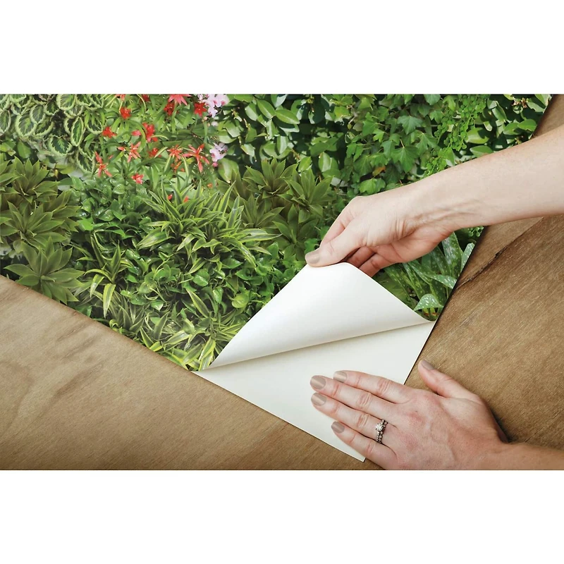 RoomMates Living Wall Peel & Stick Wallpaper