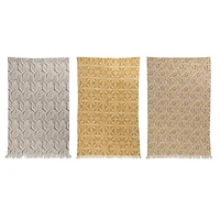 Hello Honey® Neutral & Tan Tea Towels, 3ct.