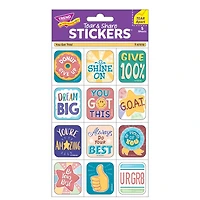 TREND Enterprises® You Got This! Tear & Share Stickers™, 6 Packs of 60