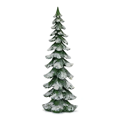 26" Frosted Tree Figurine