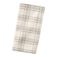 Plaid Cotton Twill Napkin
