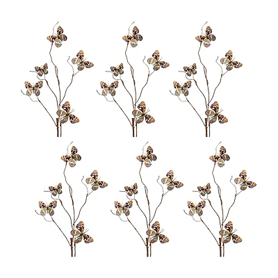 Orange Butterfly Spray, 6ct.