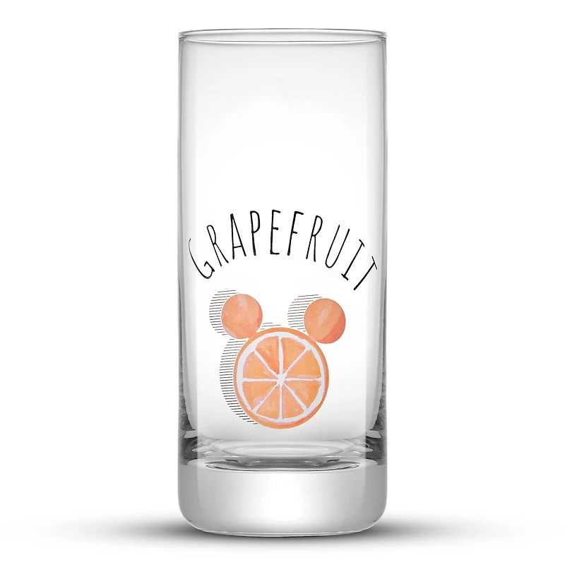 JoyJolt® Disney® 14.2oz. Mickey Mouse Citrus Tall Drinking Glass, 4ct.