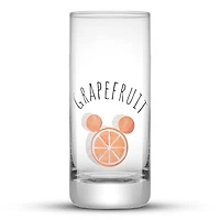 JoyJolt® Disney® 14.2oz. Mickey Mouse Citrus Tall Drinking Glass, 4ct.