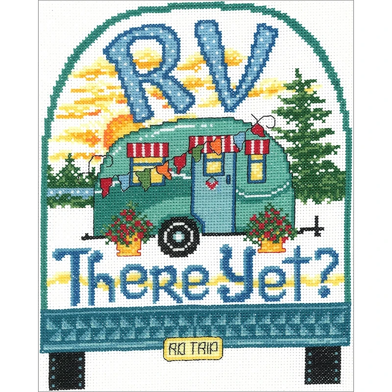 Imaginating RV There Yet? Counted Cross Stitch Kit