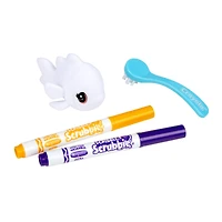 Assorted Scribble Scrubbie® Ocean Pets Washable Pet Figurine