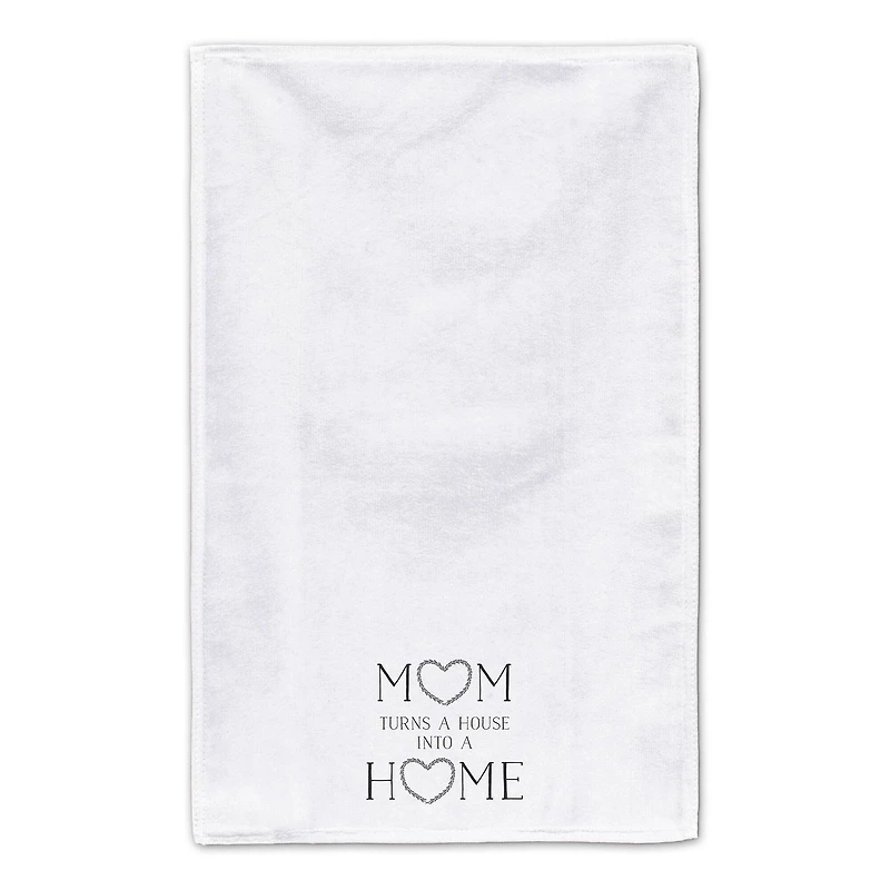 Mom Turns a House into a Home Tea Towel Set
