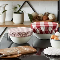 DII® Assorted Barn Red Farmhouse Woven Dish Cover Set