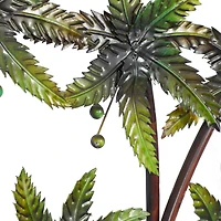 38" Green Palm Trees Wall Décor