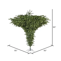 7.5ft. Unlit Upside Down Artificial Christmas Tree