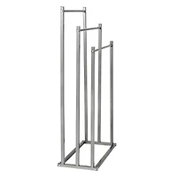 Honey Can Do Gray 3-Tier Towel Rack