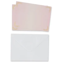 Blush Glam Flat Cards & Envelopes by Recollections™, 5" x 7"