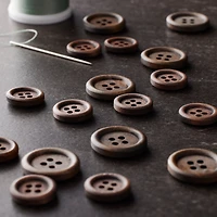 Favorite Findings Dark Wood Buttons By Loops & Threads®