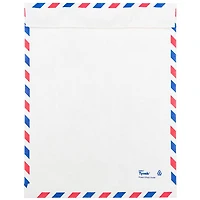 JAM Paper 9" x 12" White Airmail Tyvek Envelopes, 25ct.