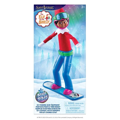 The Elf on the Shelf® MagiFreez® Swish & Sleigh Snowboard Set